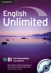 English Unlimited Pre-Intermediate Student's Book cover