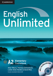 English Unlimited Elementary Student's Book cover