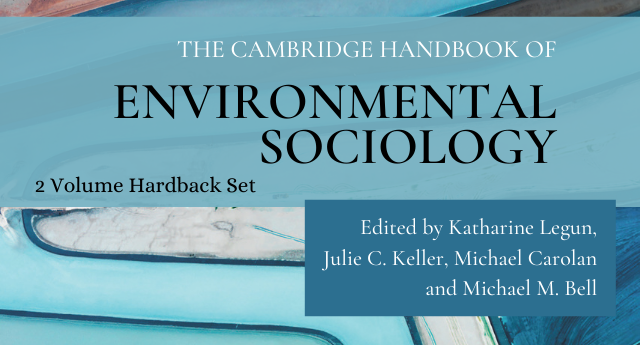 Cover of The Cambridge Handbook of Environmental Sociology