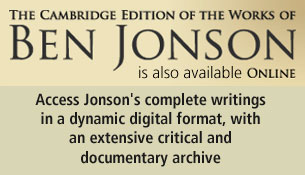 Ben Jonson Online site