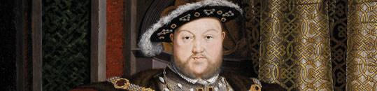 An image showing a portrait of King Henry VIII