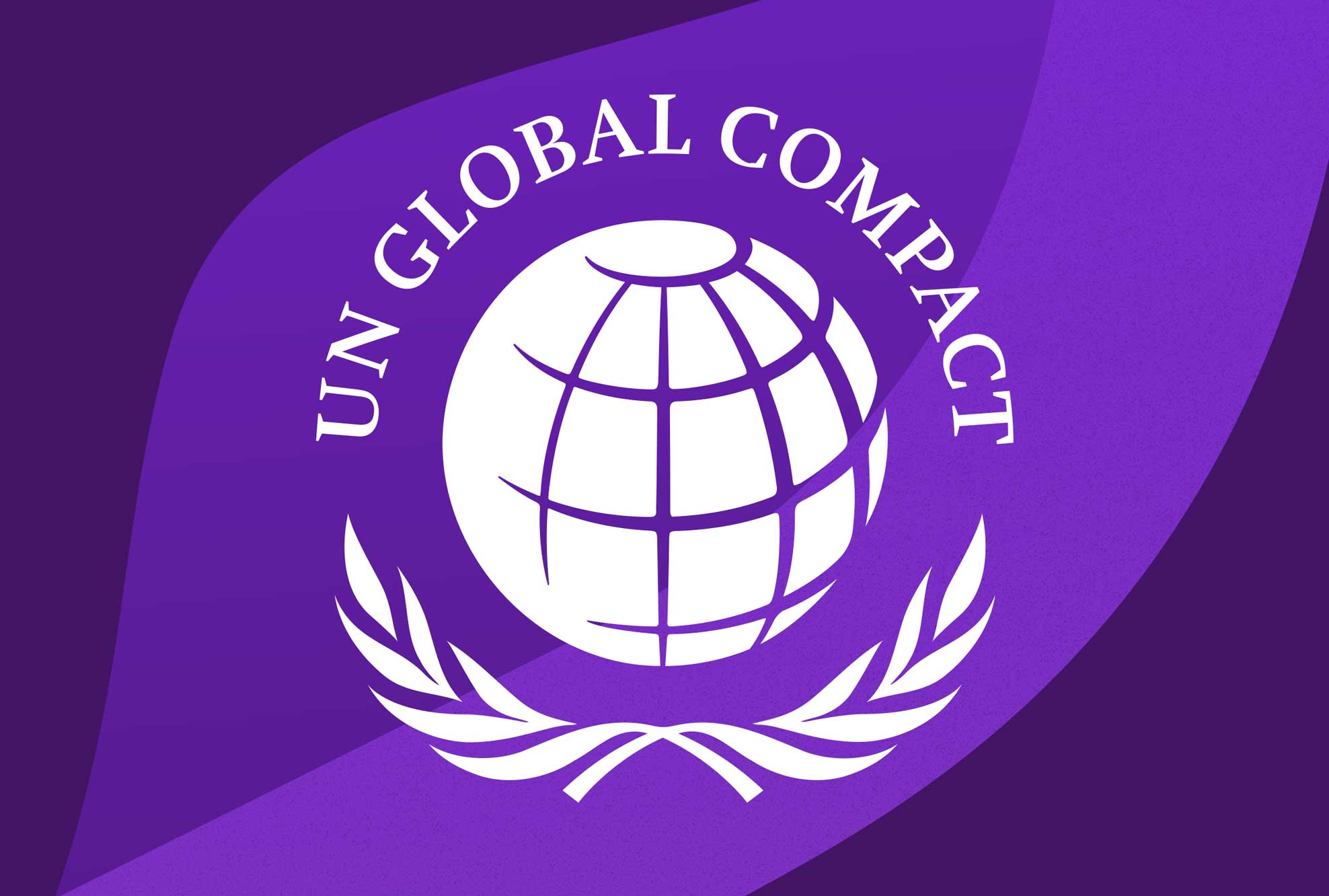 United Nations Global Compact logo.