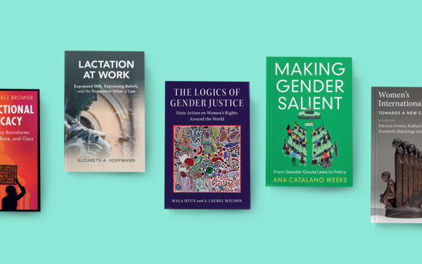 Book covers of five books to read this Women's History Month