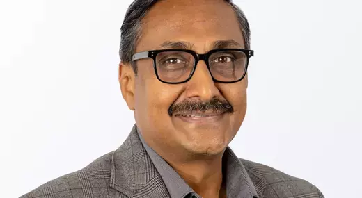 Portrait of Arun Rajamani.