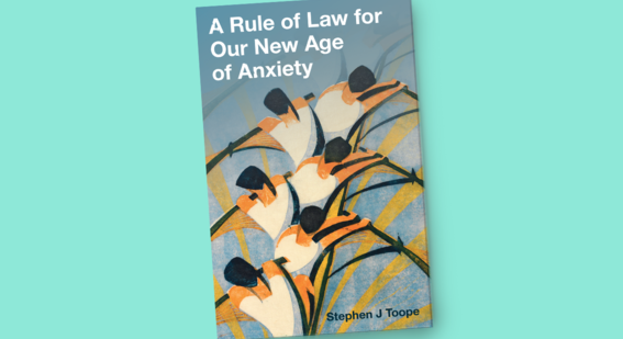 A Rule of Law For Our New Age of Anxiety book cover