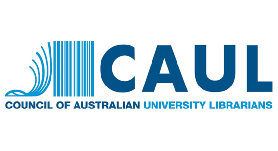 Logo of CAUL, the Council of Australian University Librarians