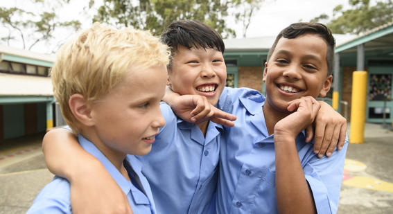 Children in playground