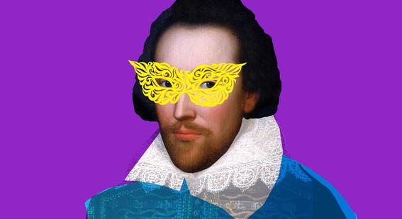 A painting of Shakespeare on the cover of What was Shakespeare really like?