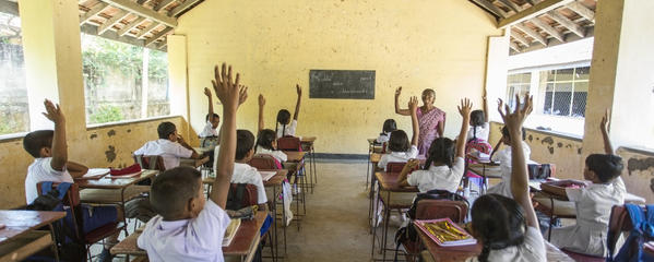 Classroom in Maldives